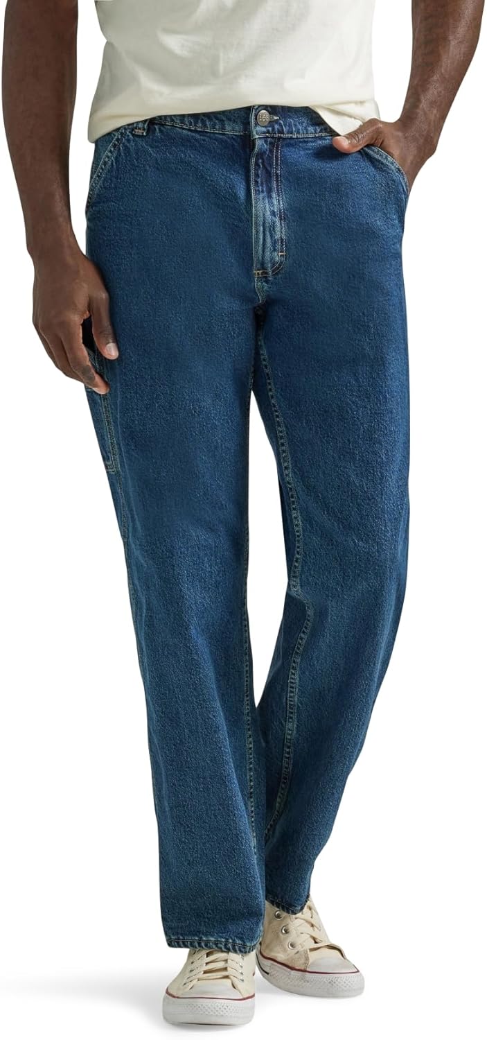 Lee Mens Legendary Workwear Carpenter Jean for Comfort and Style