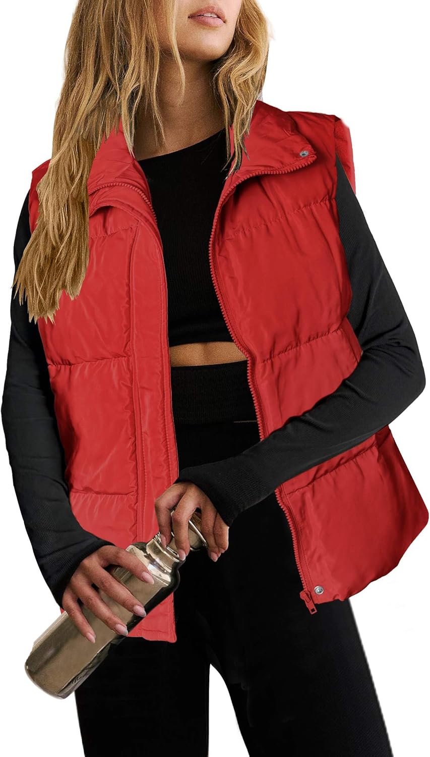 Lightweight Women Puffer Vest for Winter Warmth and Style