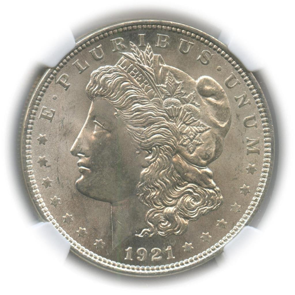 1921 Morgan Silver Dollar PCGS MS-63 Coin for Collectors