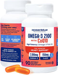Omega-3 2100 with CoQ10 & Vitamin D3 - Triple Strength