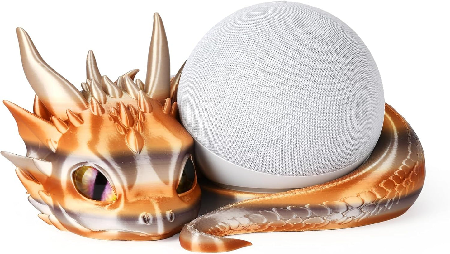 Dragon Stand for Echo Dot 4th/5th Gen - Exquisite Desktop Decor