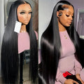 Straight Lace Front Wig 13x4 HD Lace Frontal - Natural Look