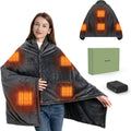 Portable Heated Blanket & Power Bank Combo for Ultimate Comfort