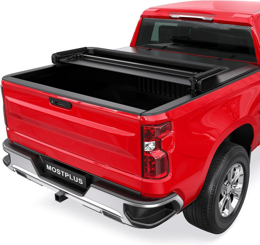 MOSTPLUS Truck Bed Tonneau Cover for 2014-2018 Chevy Silverado
