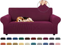 KEKUOU Stretch Loveseat Sofa Cover Slipcover for 55-78in - Durable