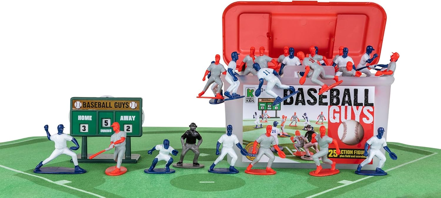 Kaskey Kids Baseball Guys Set for Imaginative Play and Fun