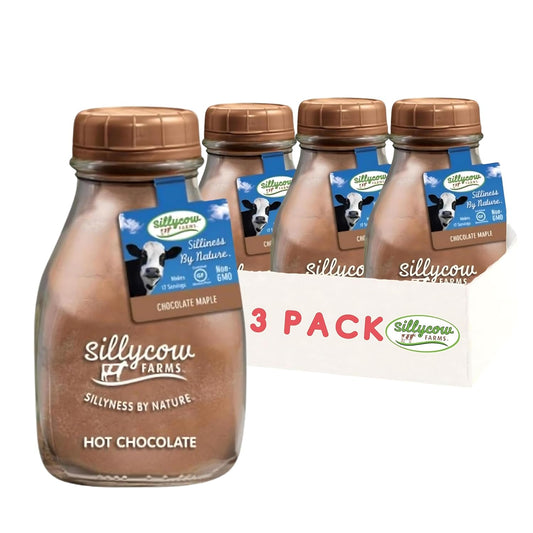 Sillycow Farms Maple Hot Chocolate Mix - Rich Chocolate Delight