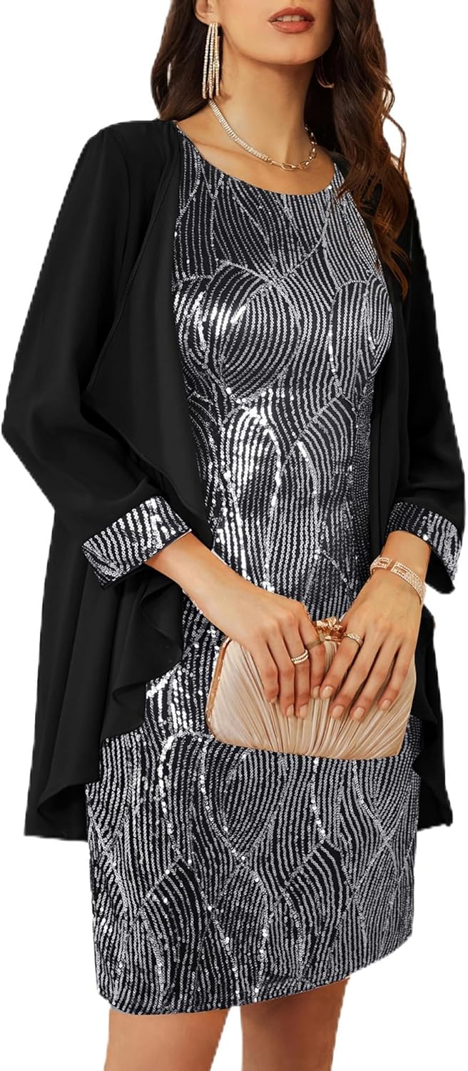 Stunning GRACE KARIN Women's Sequin Dress for Special Occasions