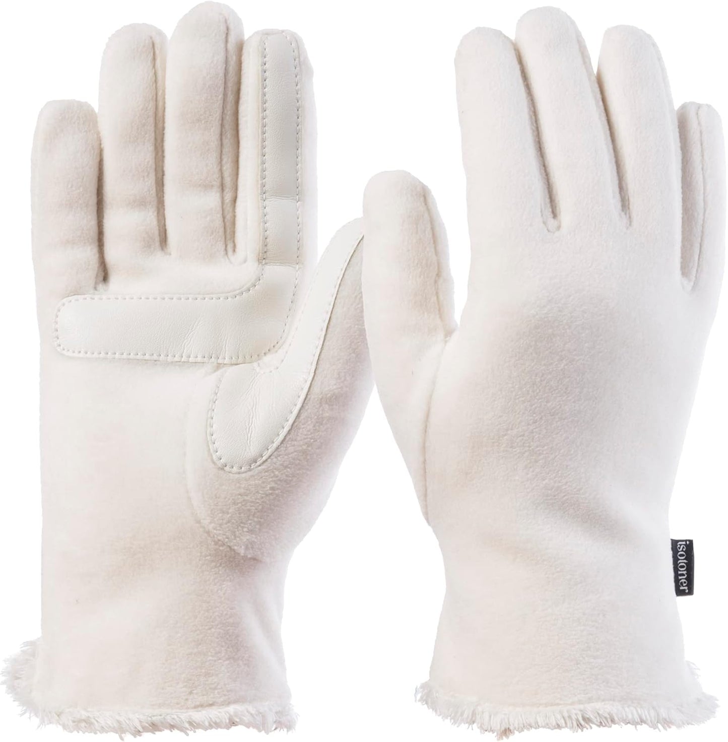 Cozy Isotoner Fleece Gloves with Smart Touch