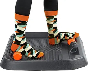 Standing Desk Mat with Foot Massage Bar for Comfort and Relief