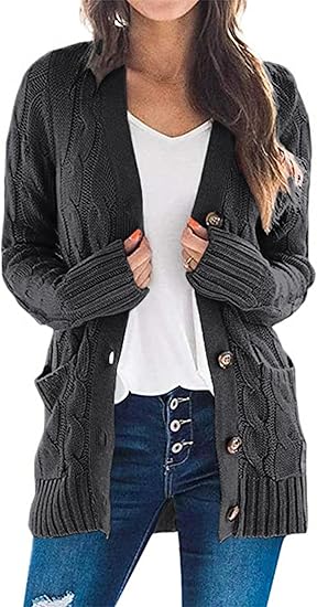 PRETTYGARDEN Women's Open Front Cardigan Sweaters for Style