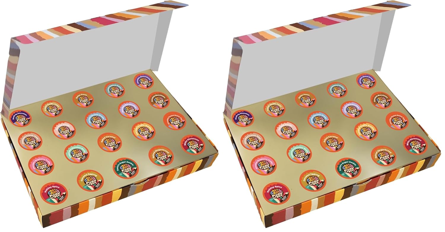 Crazy Cups Flavored Gift Box for Keurig Machines - 20 Count