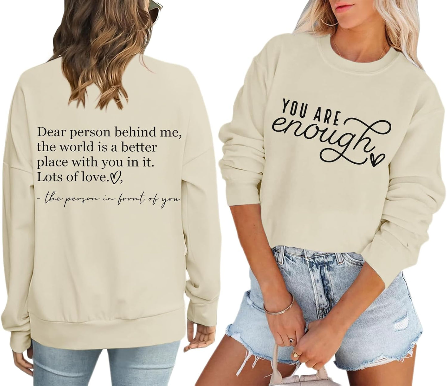 Inspiring Mental Health Sweatshirt by Sulayesh