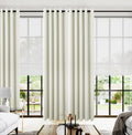 KOUFALL Drapes for Living Room Half Blackout 72in W 96in L - Thermal