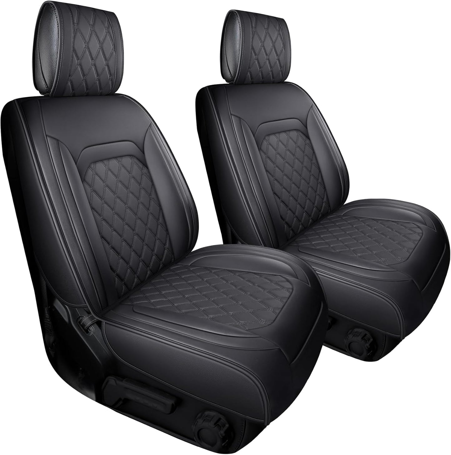 Custom Fit Jeep Wrangler JK JL Front Seat Covers for 2007-2025