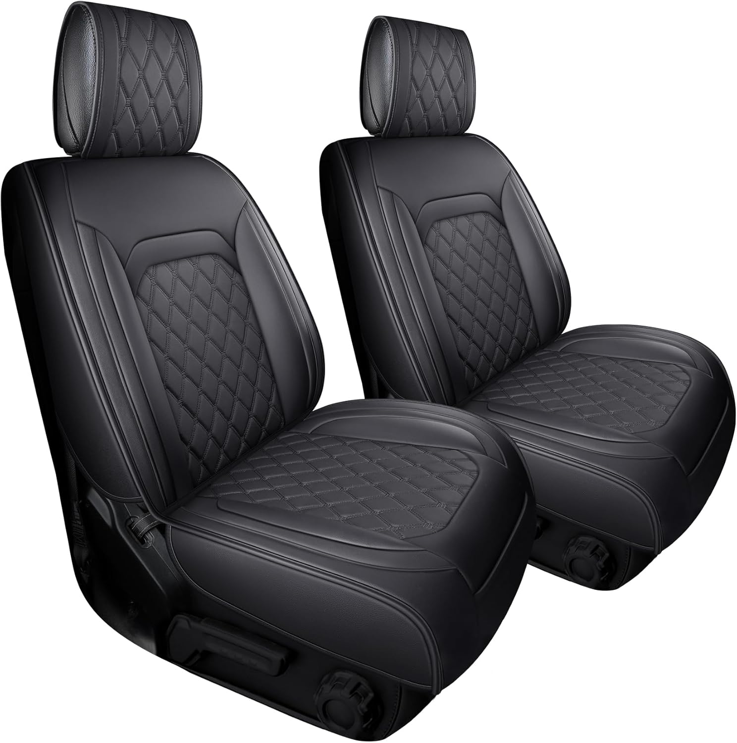 Custom Fit Jeep Wrangler JK JL Front Seat Covers for 2007-2025