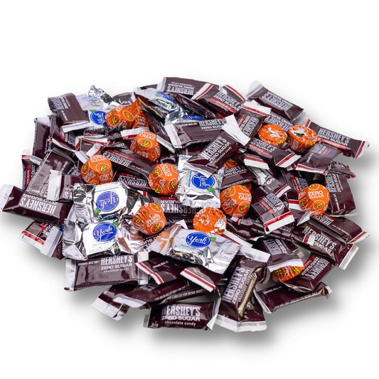 Hershey Zero Sugar Chocolate Assorted Bulk Candy 4 Pound Bag