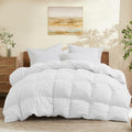 Joysoul Twin Size Down Comforter - All Season Soft Luxury Duvet