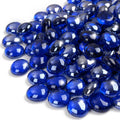 GASPRO 20 lbs Fire Glass Cobalt Blue - Sparkling 3/4 in Fire Pit Beads