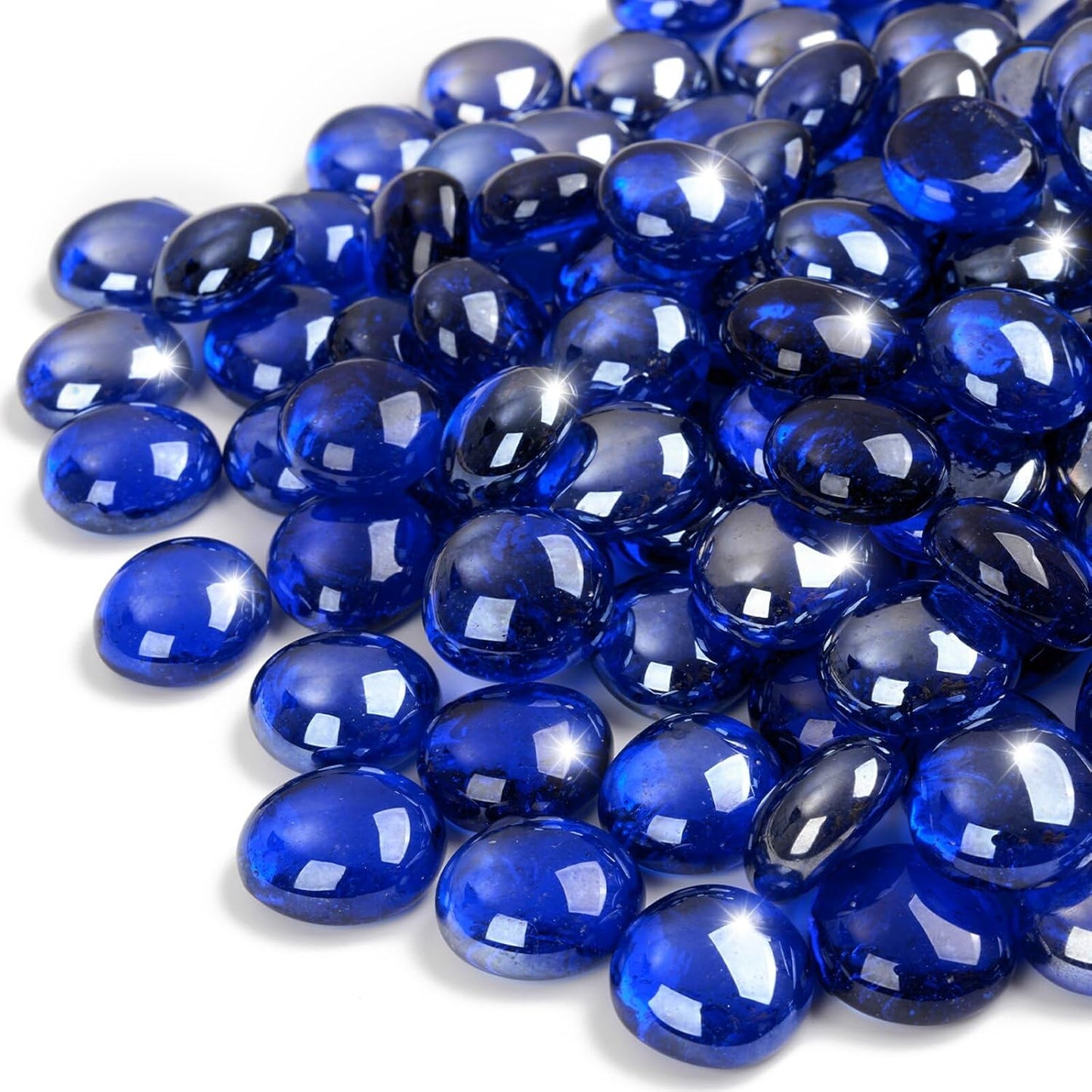 GASPRO 20 lbs Fire Glass Beads for Stunning Fire Pit Decor