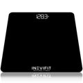 INEVIFIT 11 x 11 Glass Bathroom Scale - Accurate to 400 lbs