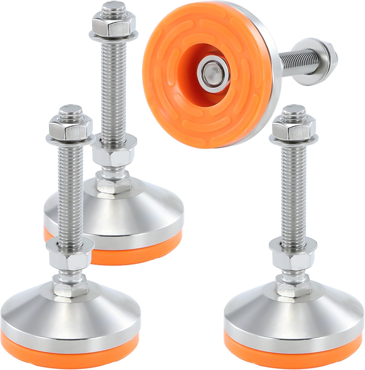 Heavy Duty Adjustable Leveling Feet for Shelving and Furniture