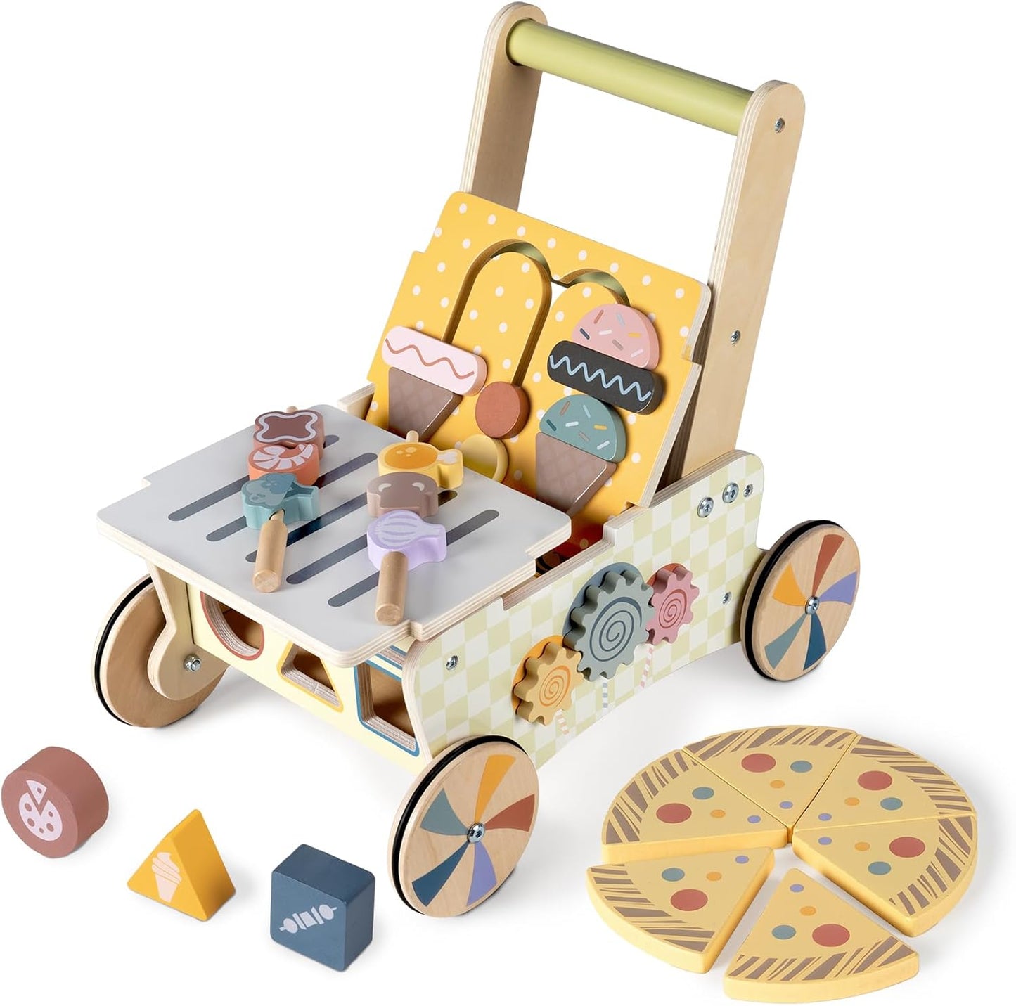 Lively Baby Push Walker For 12-Month-Olds