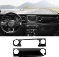 RT-TCZ Carbon Fiber Center Console Trim Cover for Jeep Wrangler JL