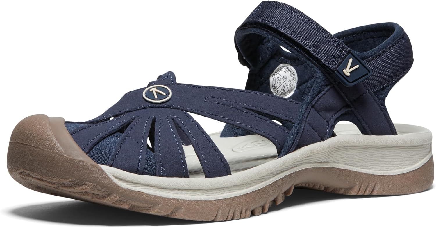 KEEN Women's Rose Casual Closed Toe Sandals for Summer Fun