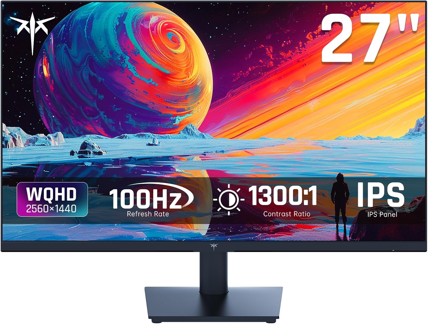KTC 27 QHD Monitor 100Hz - High Color Gamut