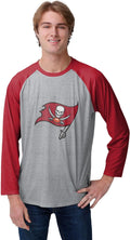 FOCO NFL Team Logo Raglan T-Shirt - Comfortable Game Day Tee