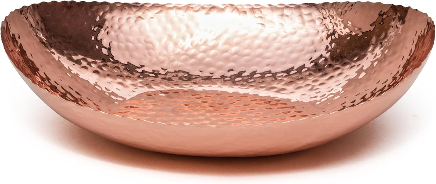 Hand Hammered Decorative Bowl for Home Decor by Monarch Abode