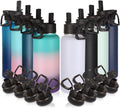 32 oz Insulated Water Bottles 8 Pack - Durable Double Wall Vacuum