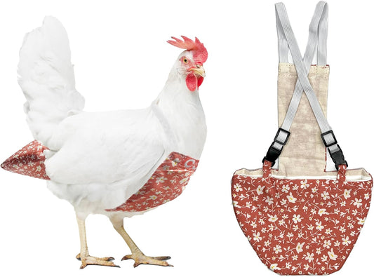 Uni Infinity Chicken Diapers - Adjustable, Reusable, FITS Large XL