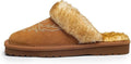 Women's Jackie Square Toe Suede Slippers - Warm Indoor/Outdoor Comfort