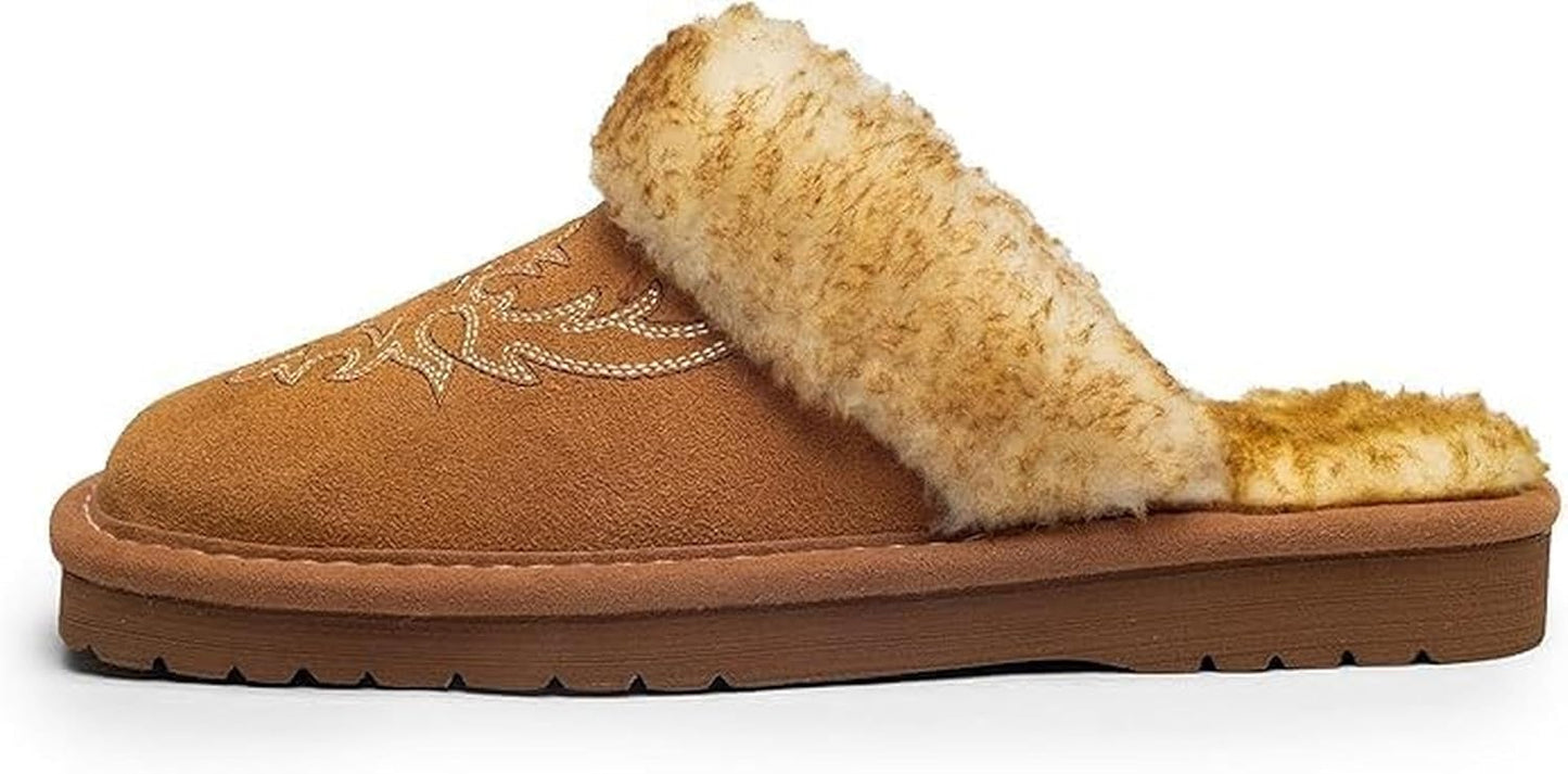 ARIAT Women's Jackie Square Toe Genuine Suede Slippers Review