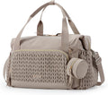 Large Capacity Diaper Bag Tote - Travel Hospital Bag with Pacifier
