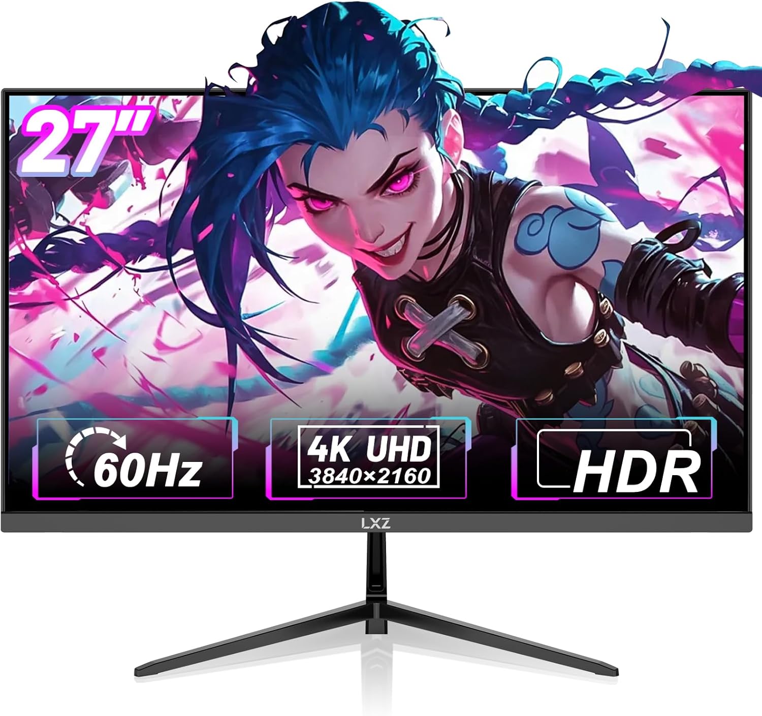 27 Inch 4K Monitor with Built-in Speaker for Gaming Experience
