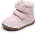 Boys Girls Toddler Fall Winter Boots with Hook and Loop - Comfortable