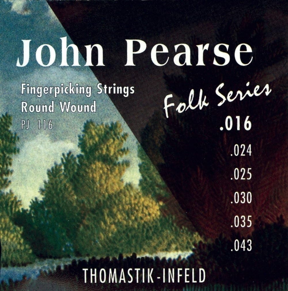 Thomastik John Pearse PJ35 Roundwound A5 String for Acoustic Guitars
