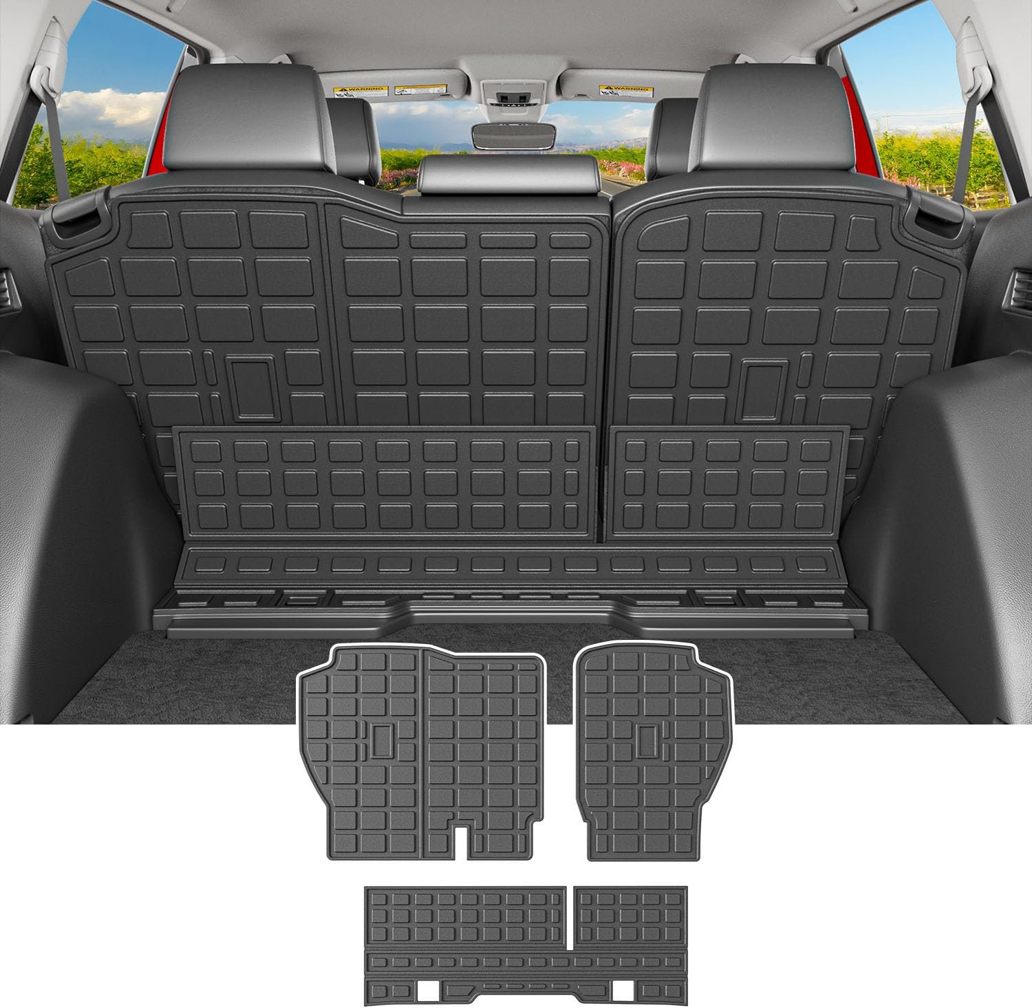 powoq Fuel Cargo Mat for 2023-2026 Honda CRV - Perfect Fit