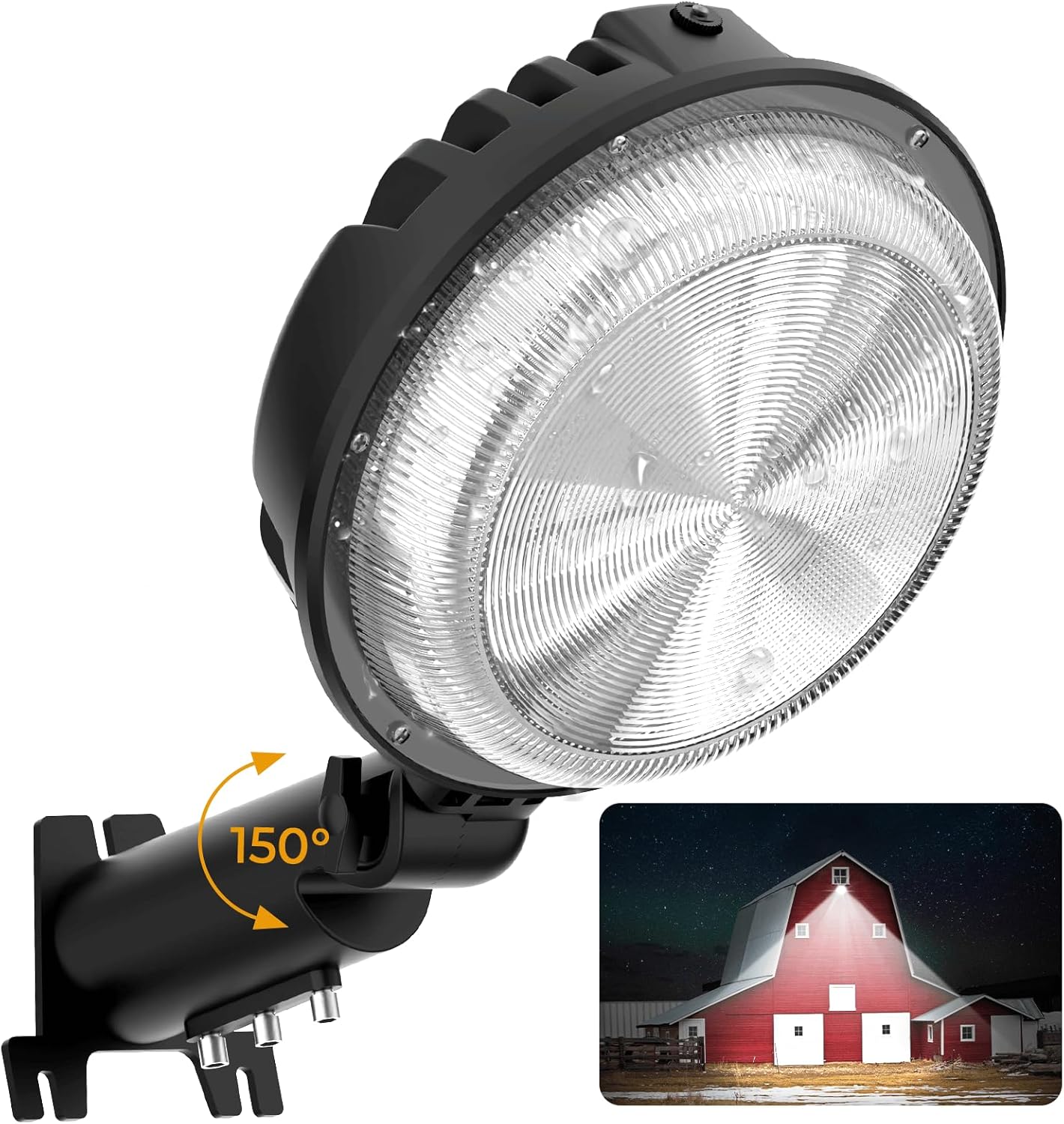 LED Barn Light 150W 20000LM Dusk to Dawn Outdoor Lighting