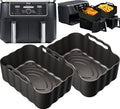 10QT Air Fryer Silicone Liners for Ninja DZ401 DZ550 - Precise Fit