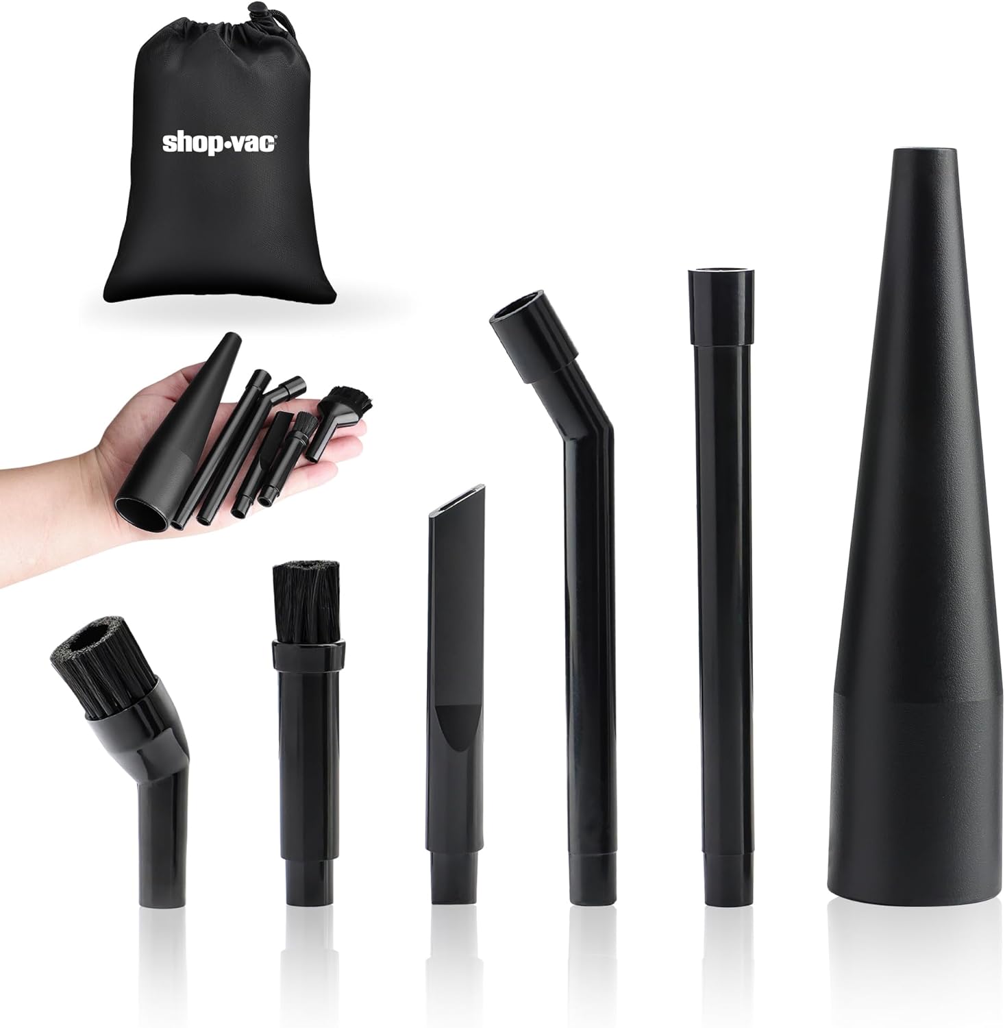 Shop-Vac Micro Nozzle Kit: Ultimate Detail Cleaning Set