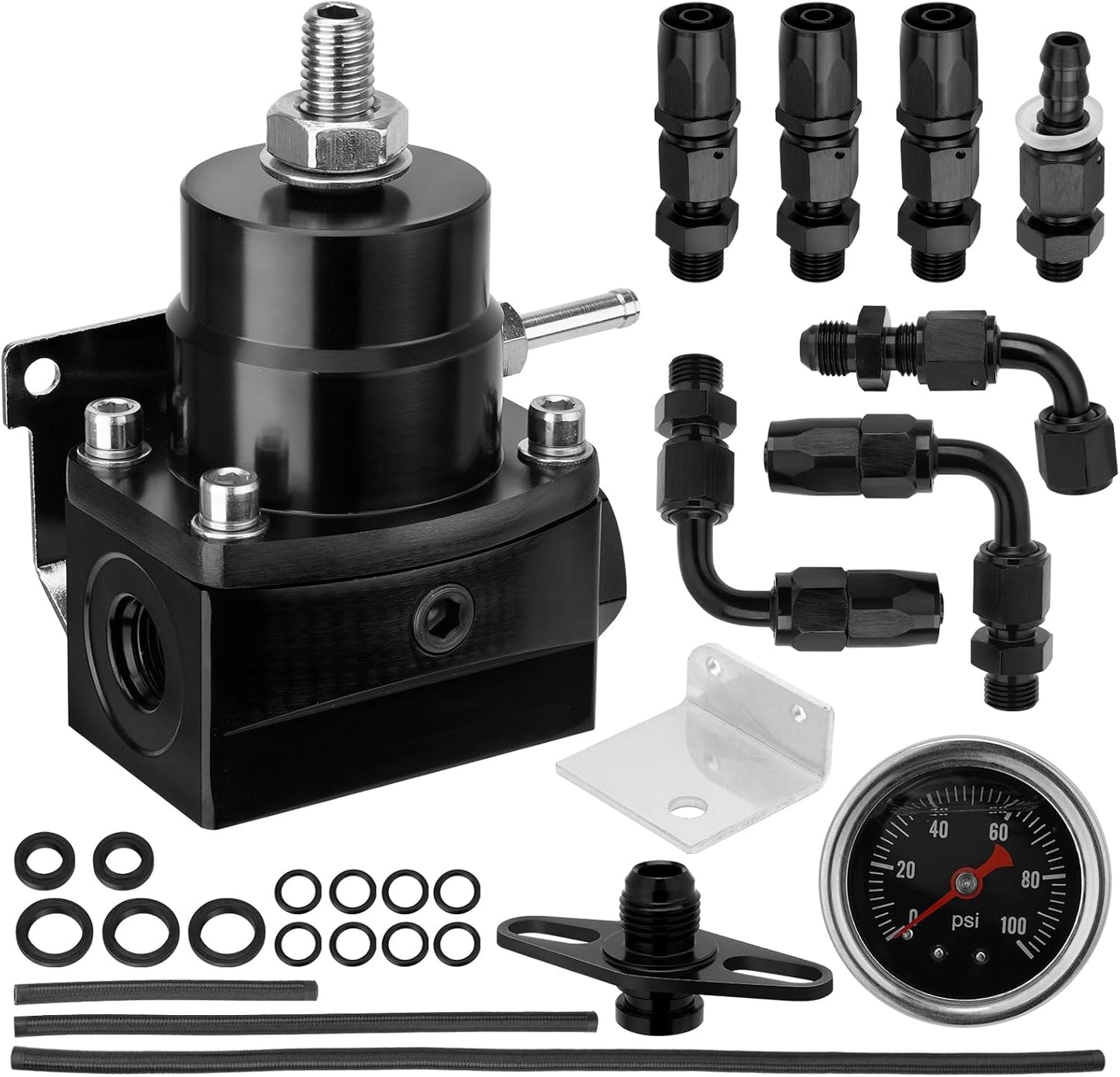 Adjustable EFI Fuel Pressure Regulator Kit for Optimal Performance