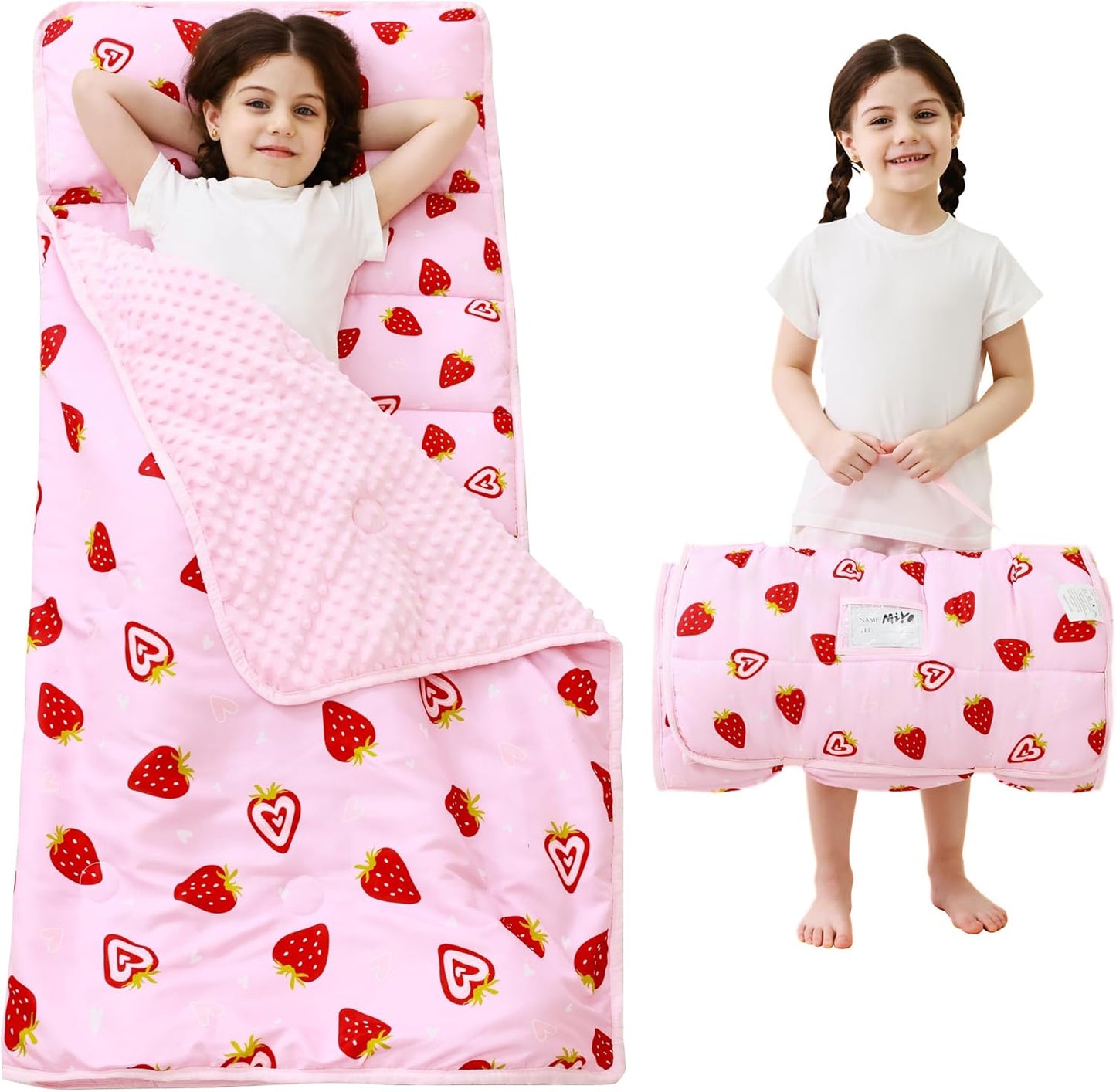 Toddler Nap Mat with Pillow and Blanket for Ultimate Comfort