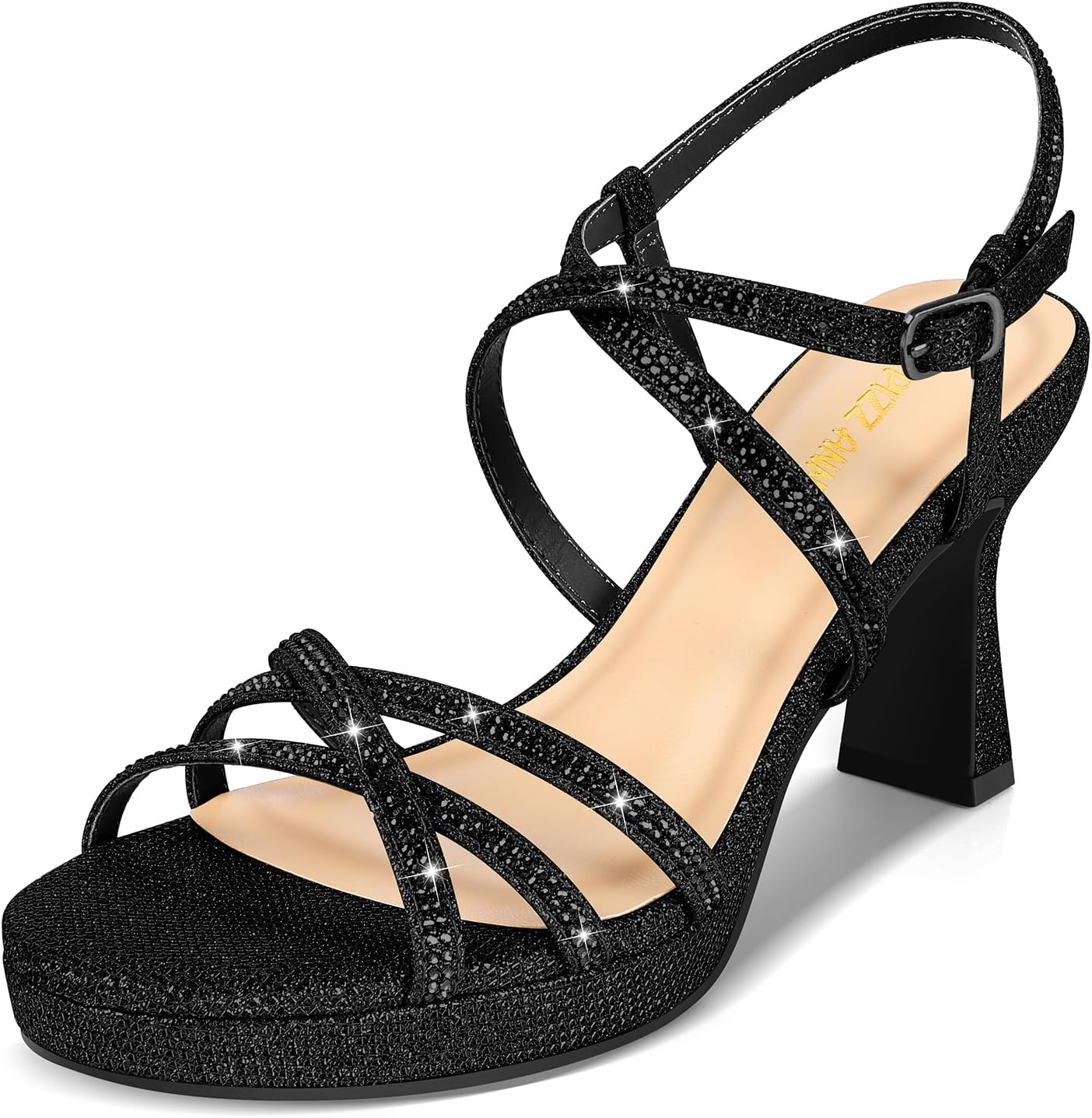 PIZZ ANNU Women's Stellora Platform High Heels for Every Occasion