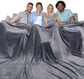 Ultra Cozy 10'x10' King Fleece Blanket by HOMFINE