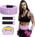 Silicone Adjustable Weighted Belt for Women & Men - Removable Weights