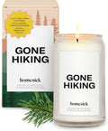 Homesick Gone Hiking Scented Candle - Nature Escape for Home